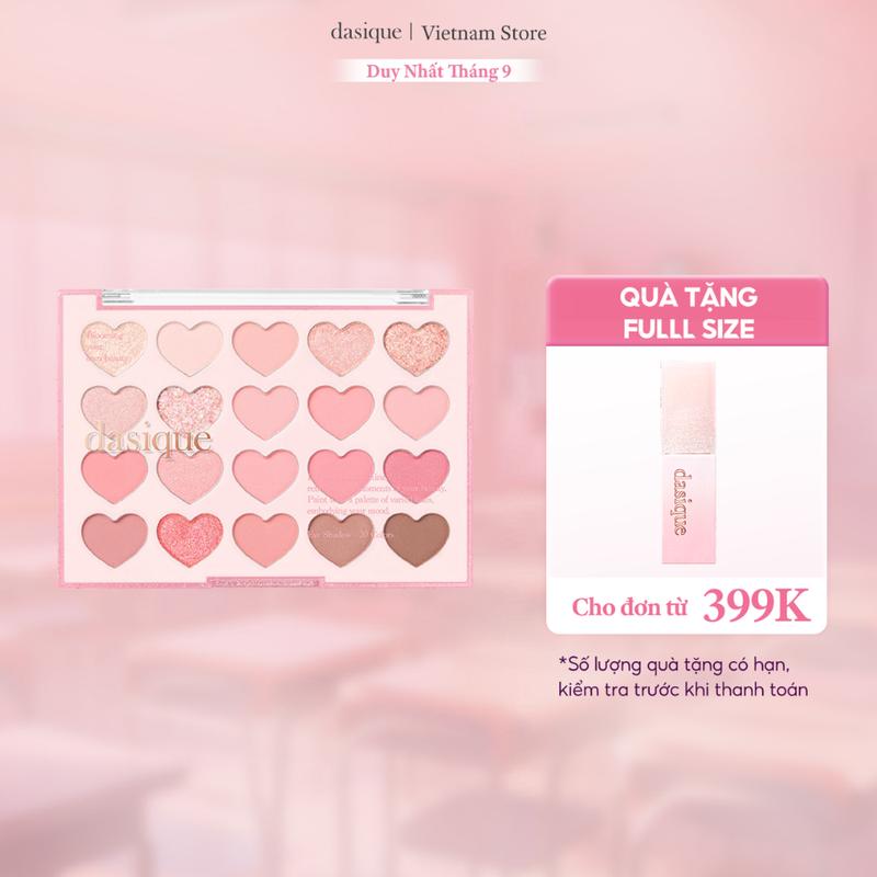 Bảng phấn mắt 20 ô Dasique Mood Shadow Palette 10.5g