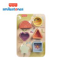Gambar Fisher-Price Wood Baby Toy Sort and Grow Puzzle Silicone - Mainan Edukasi Anak Balita dari fisherpriceflagship Kota Tangerang 2 Tokopedia