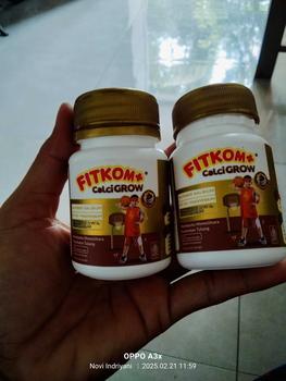 Product Review of Fitkom Calcigrow Tablet Hisap Rasa COklat - Suplemen Pertumbuhan Tinggi Badan Anak from n**i i**i 0