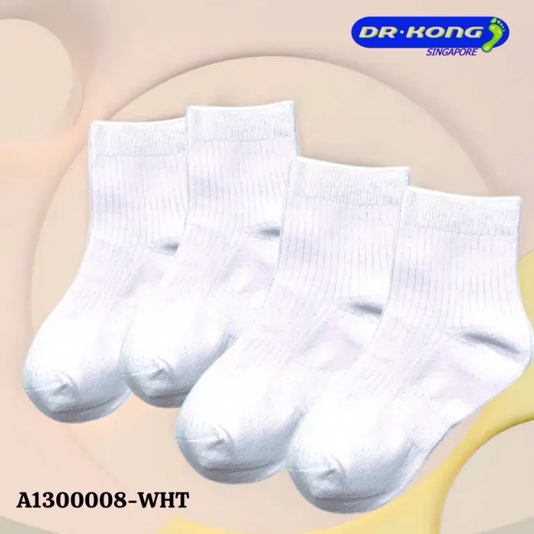 DR.KONG HEALTH SOCKS DK-A1300008-WHT