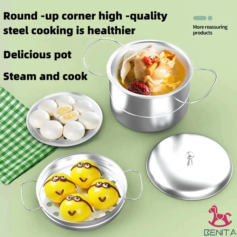 【Ready COD】45/32/24/11 PCS Set Dapur Mini Mainan Masak Pura-pura Anak-anak Mainan Rumah Bermain Edukasi Mainan Memasak Anak-anak Set Peralatan Dapur/Mini Kitchen Kompor Listrik Mainan Anak Perempuan 7