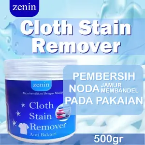 Zenin Cloth Stain Remover Penghilang Jamur Membandel Di Pakaian Tanpa Melunturkan Warna Pakaian Kain Kuning