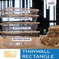 Gambar Thinwall 500 ml / Kotak Makan Plastik / Plastic Container dari bestvalueproduct Kota Bandung 1 Tokopedia