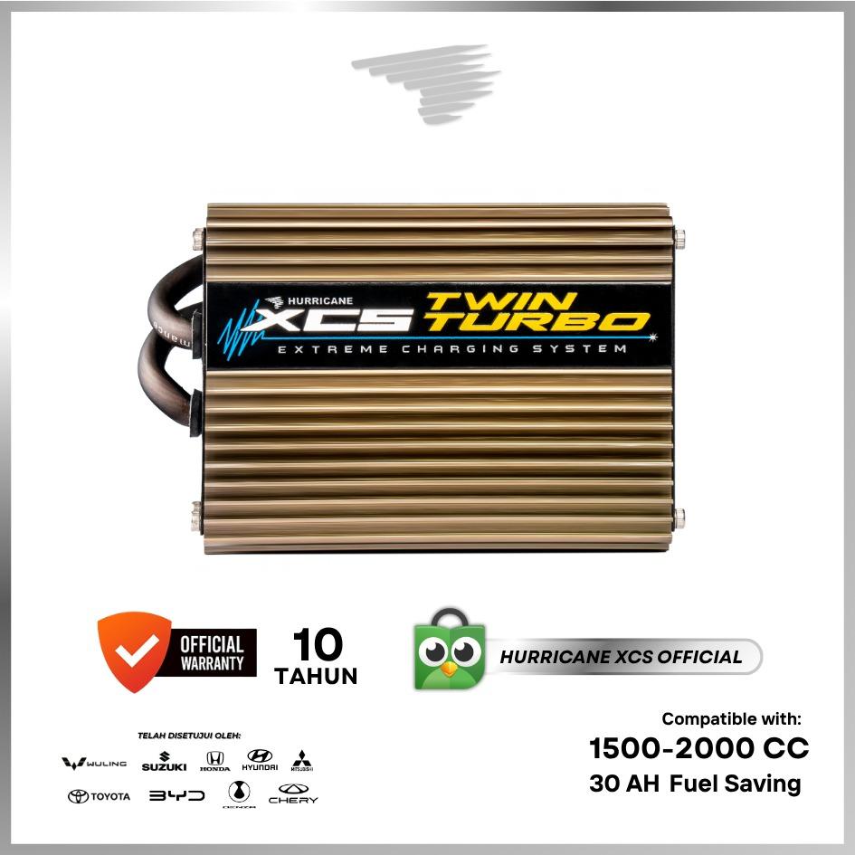 HURRICANE XCS TWIN TURBO ALAT PENGHEMAT BBM & PENAMBAH AKSELERASI CX 9