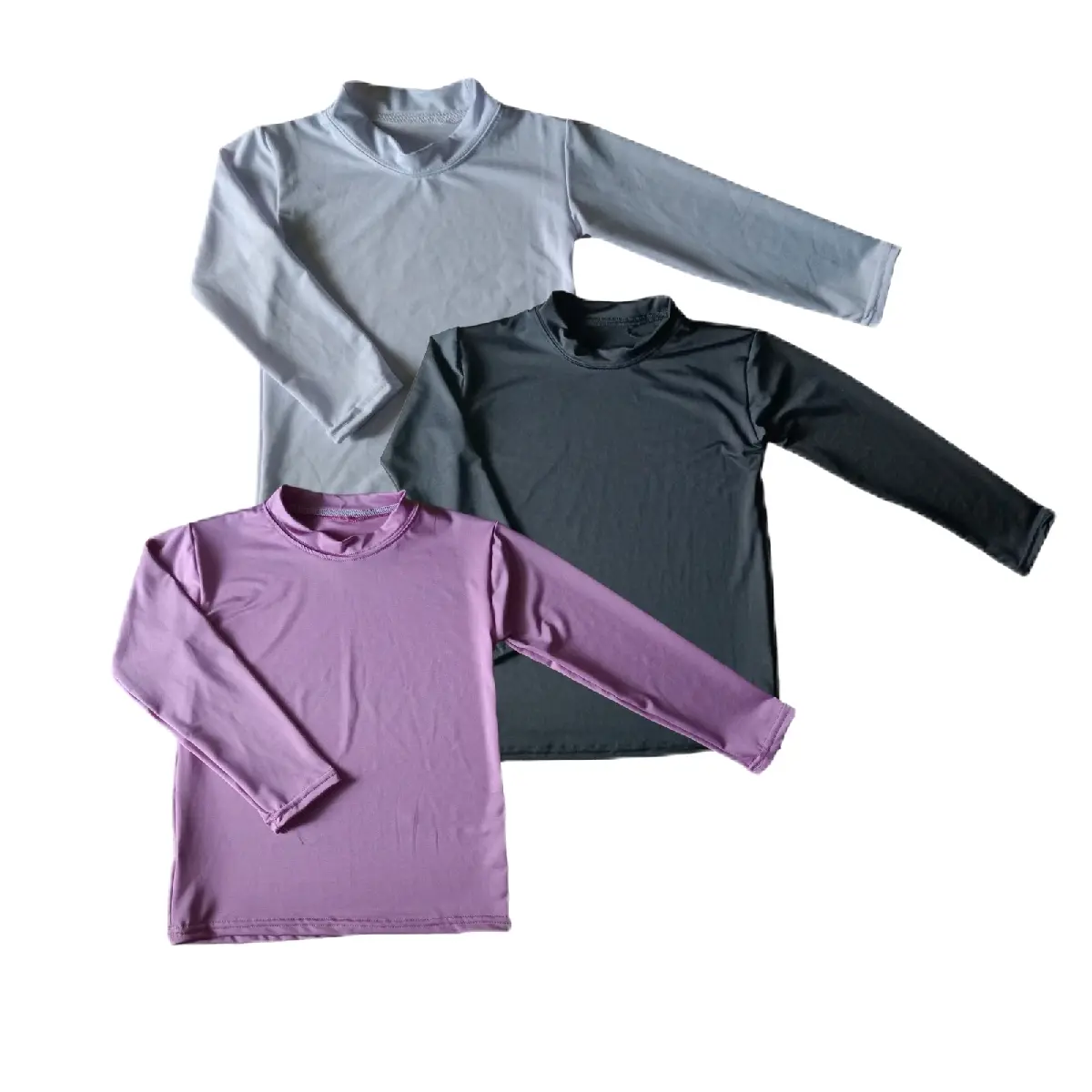 Paket 3 Pcs Baju Manset Lengan Panjang Anak Perempuan Spandex / Iner Fashion Daleman anak kaos / baju atasan anak perempuan