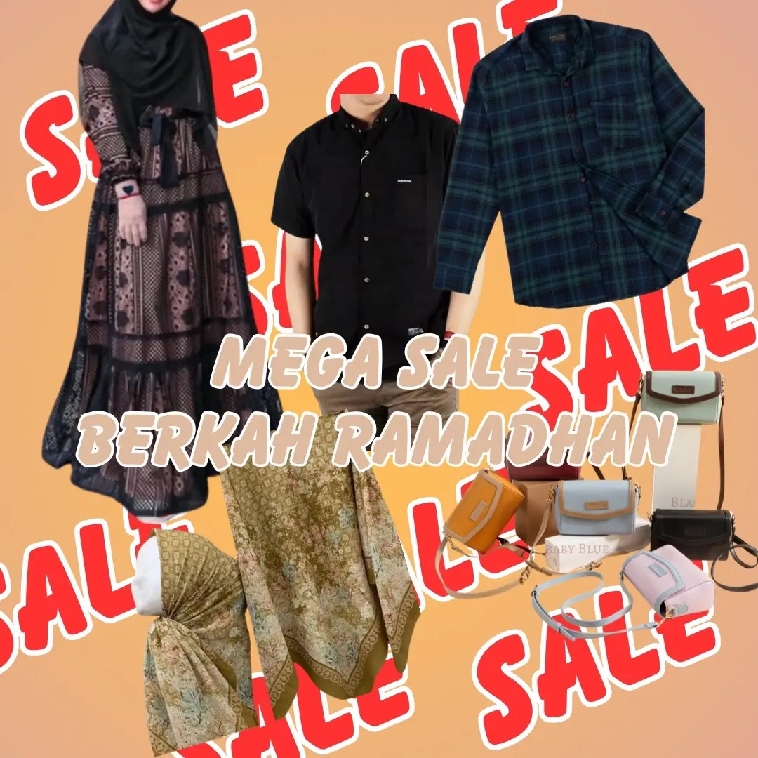 tebus murah  gamis tas khimar Katun