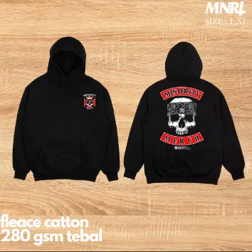 MINORITY HOODIE 280 GSM BLACK DARK SERIES 02