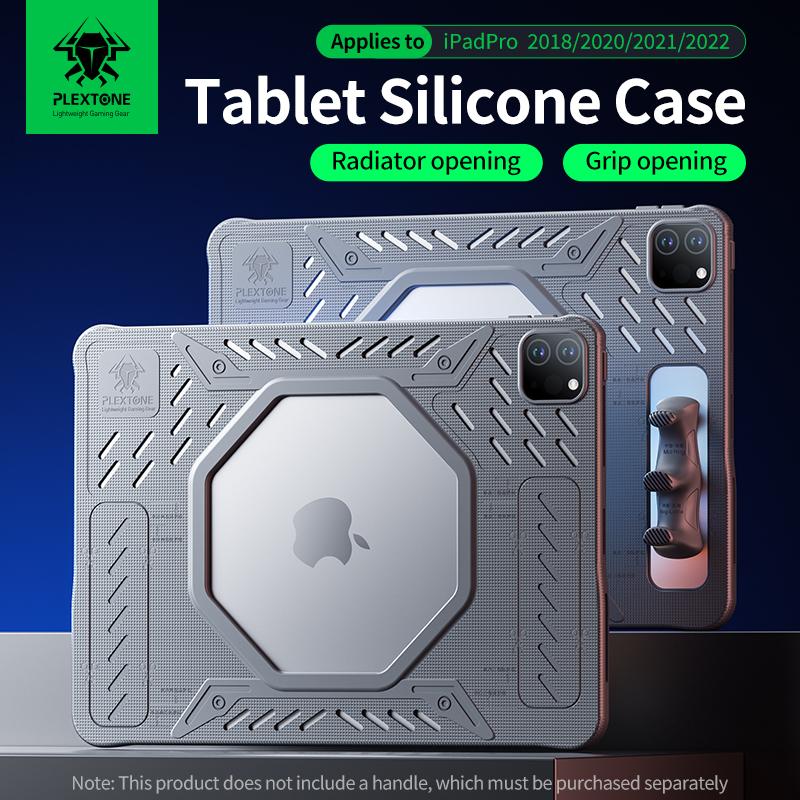  Ốp Bảo Vệ Máy Tính Bảng Chơi Game PLEXTONE GP60 Gen2 Chất Liệu Silicon Chống Trượt Thích Hợp Cho iPad Chống Mồ Hôi Tương Thích Với iPad 11 Inch Cho iPad 2018   2020   2021   2022   2025   2026Pro 