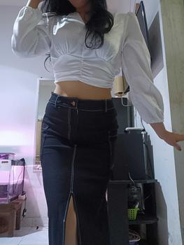 Product Review of Hana Fashion - Sienna Maxi Skirt/ Rok Panjang Wanita - SK250 Rok Denim from T**S R**s 0