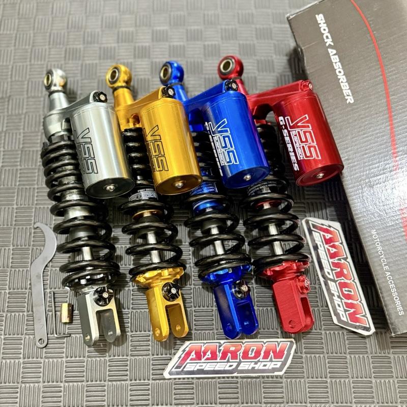 SHOCKBREAKER COPY YSS MODEL G-SPORT SERIES UKURAN 330MM & 310MM MOTOR MATIC SINGLE SHOCK ( VARIO BEAT SCOOPY GENIO STYLO - MIO X-RIDE XEON FINO SOUL DLL ) SHOCK ABSORBER MATIC SINGLE SHOCK G-SPORT SERIES AS CHROME TABUNG ATAS / Motorcycle Sy13SpeedShop