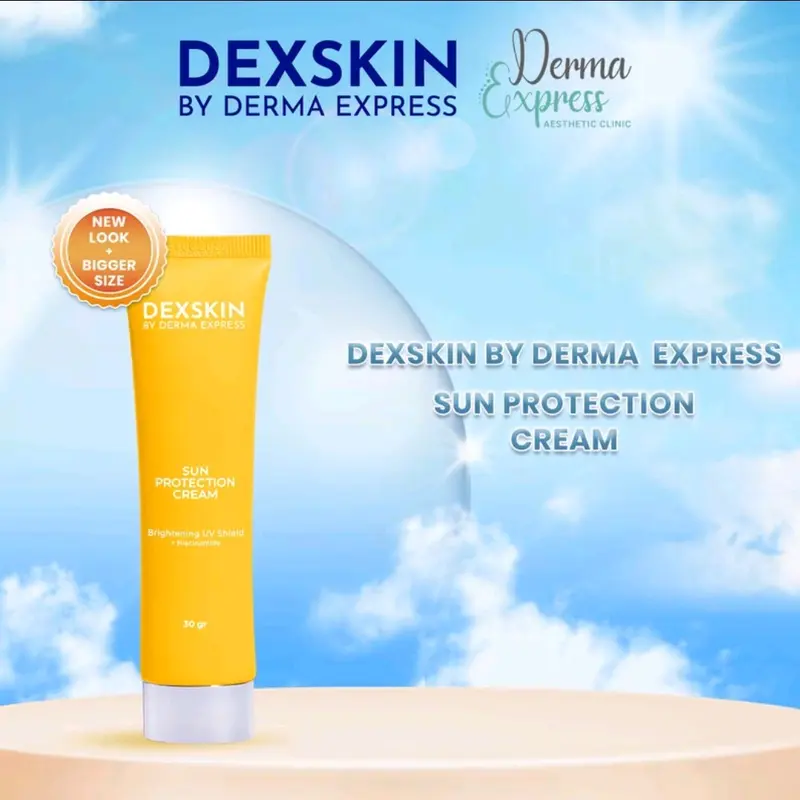 DEXSKIN BY DERMA EXPRESS Suncreen protection Cream ( Aesthetic Clinic of the year in Asia Pacific) 1