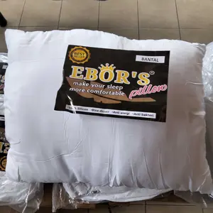 PAKET HEMAT 2 BANTAL 100% isi silikon grade A ada resleting bisa dicuci bed bantal tidur empuk paket bantal