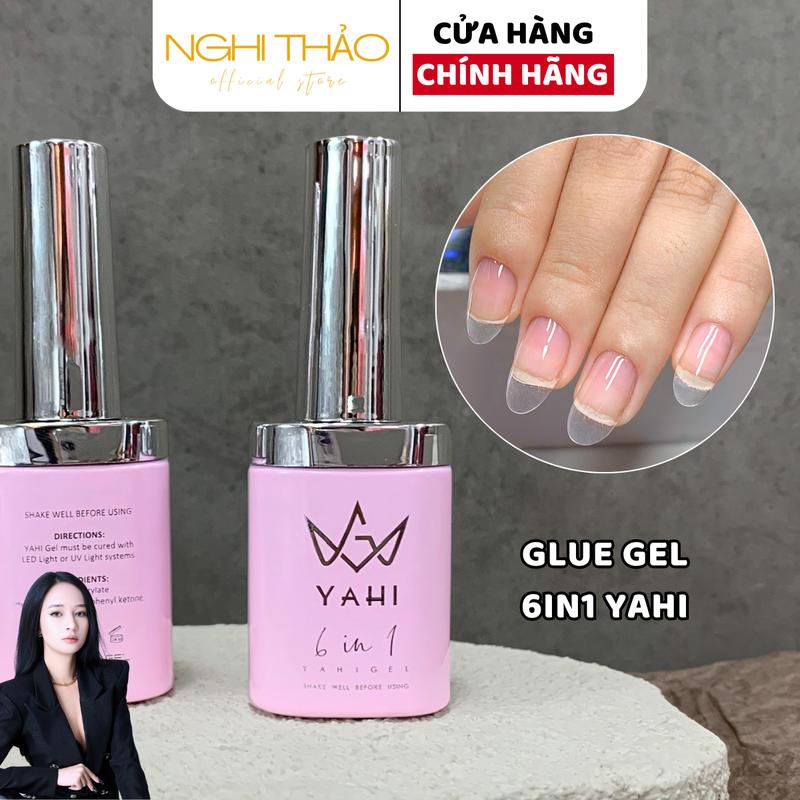 Glue gel gắn móng úp YAHI 6 in 1