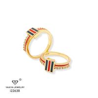 Gambar Yaxiya Cincin Fashion Wanita Aksesoris 927 - GOLD, 17 MM dari YAXIYA JEWELRY Kota Administrasi Jakarta Barat 3 Tokopedia
