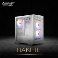 Gambar CASING PARADOX GAMING RAKHIE - Mid Tower mATX Case Tempered Glass (Free 3x RGB Fan) dari Techno Computer Bali Kota Denpasar 2 Tokopedia