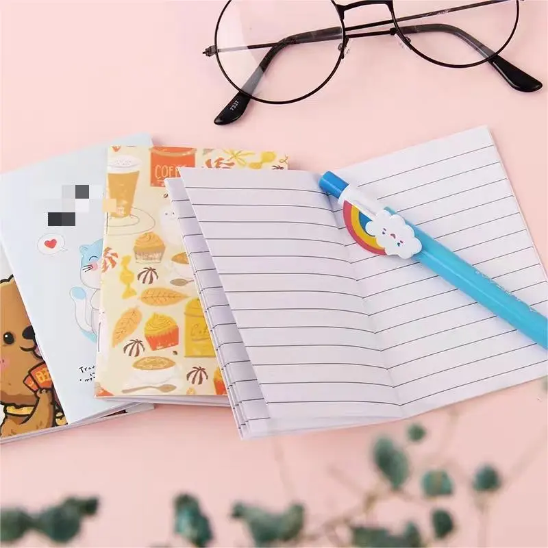 FIVEVOO Buku Tulis Mini Motif Kartun/ Notebook Mini/ Buku Mini 3