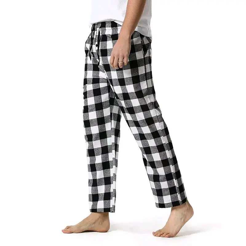 Seluar tidur Petak Seluar Kain lembut cotton