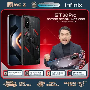 [EXCLUSIVE PUTRA SIREGAR] Infinix GT 30 Pro [8+8/256 GB | 12+12/512 GB] - Dimensity 8350 5G Ultimate - 6.78" Amoled+ 144Hz - 108MP - NFC - Garansi Resmi