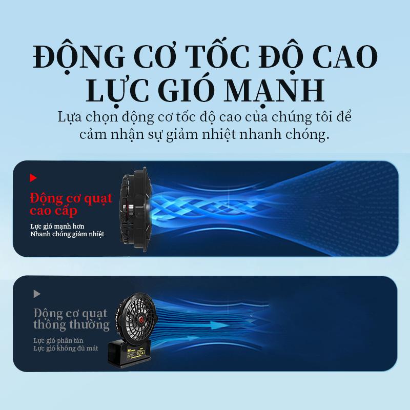 Bộ phụ kiện, Pin điều hòa không khí, quạt áo sơ mi, Pin 98.000mAh, Pin cho quạt 30V, AZUKIIL - 2553 6
