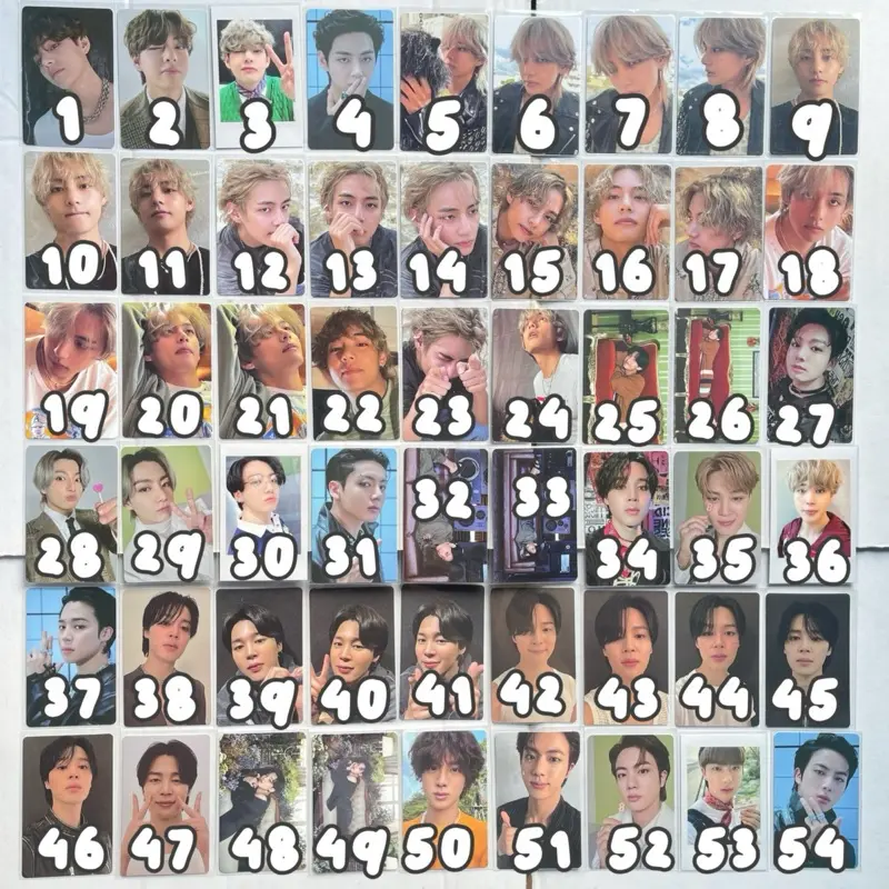 Photocard BTS Bangtan Official