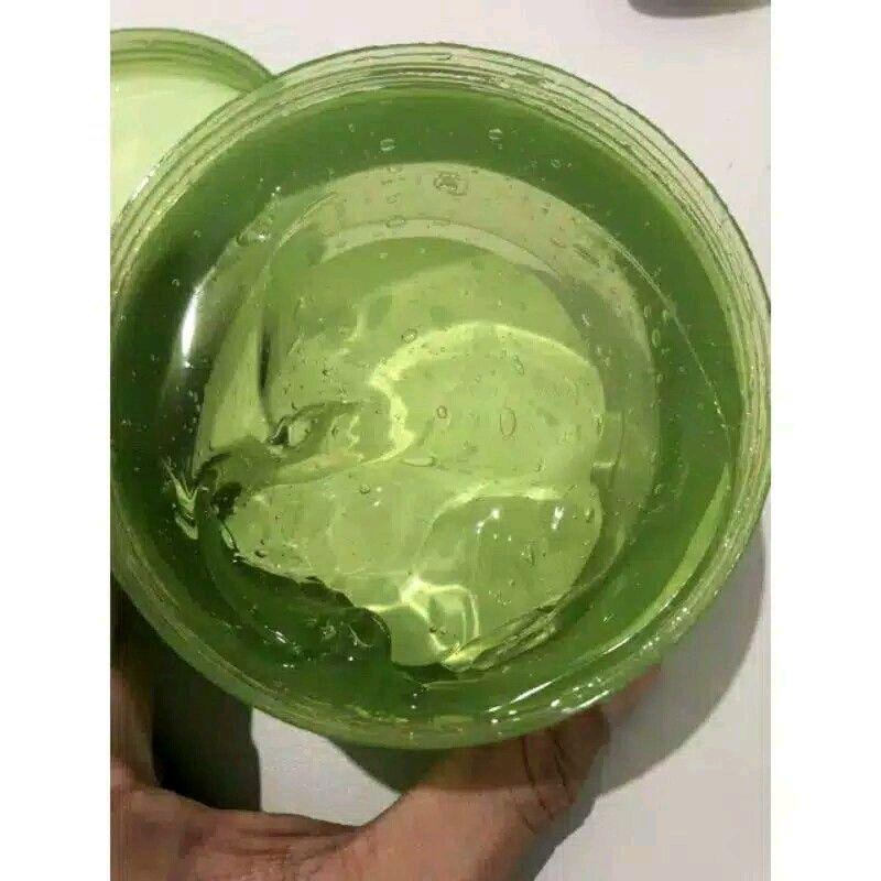 Images Aloe Vera Gel Pelembab Wajah / Masker Wajah Glowing/Pelembab Kulit / Gel Menghaluskan Kulit / Gel Lidah Buaya 5