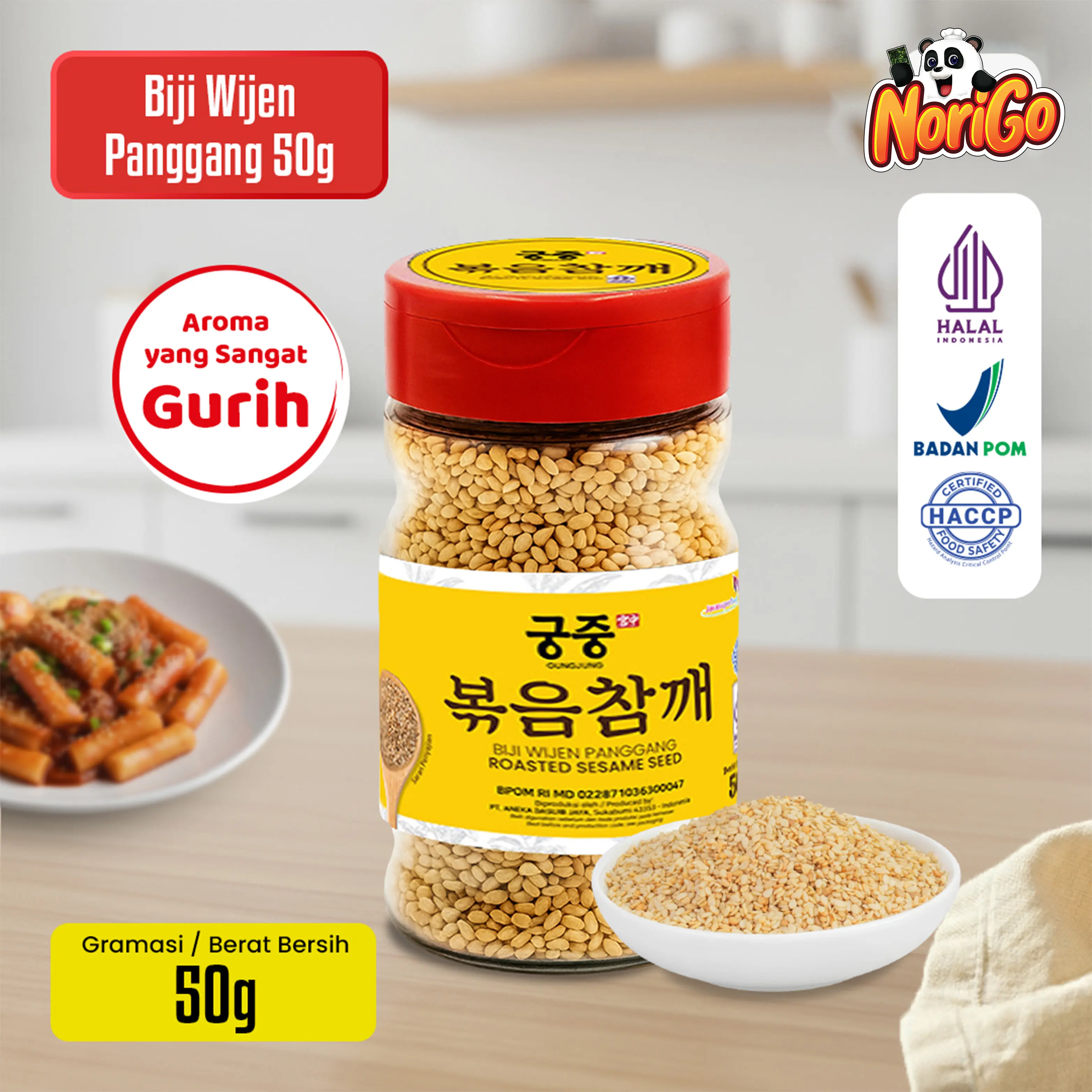 Biji Wijen Panggang / Sesame Seeds Roasted 50g