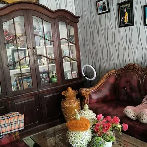 Wallpaper Wallsticker Dekorasi Dinding Wave Klasik Gold Minimalis 8 Meter x Lebar 45cm - Murah dan Berkualitas