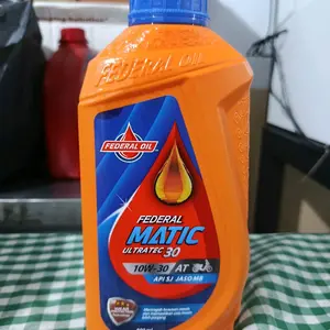 grosir oli motor federal matic ultratec30|10w-30 800 ml|federal oli|mengurangi gesekan mesin|mesin tetap dingin|pelindung mesin|wear protection technology|heat protection formulation