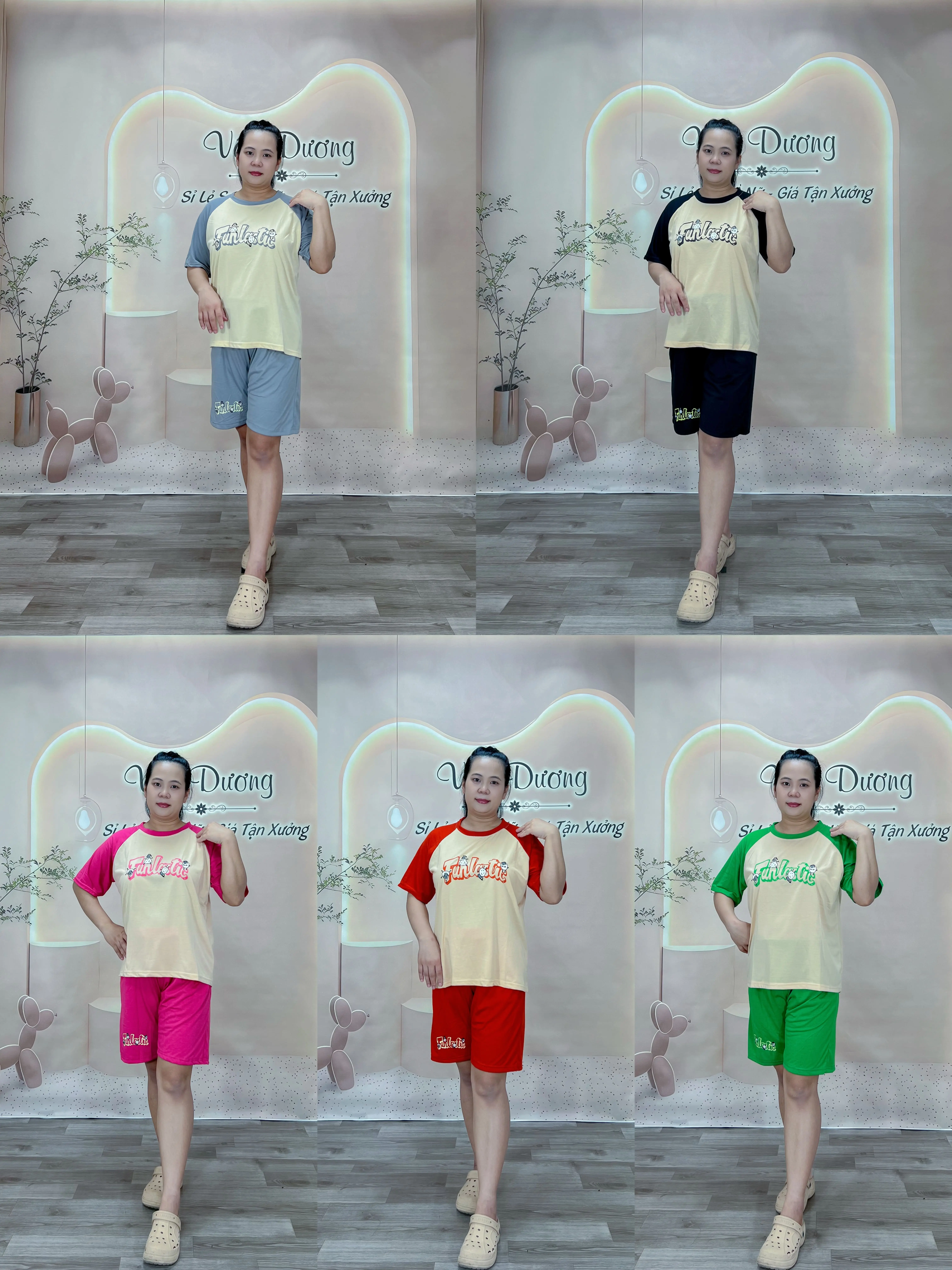 Set nữ Fu - Cotton Mềm, Trẻ Trung, Mặc Là Nghiện