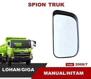 EMGI Kaca Spion Hino LOHAN/Isuzu GIGA Manual Hitam EMGI 2006/EMGI 2007