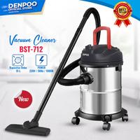 Gambar Denpoo Vacuum Cleaner BST-712 Wet & Dry & Blower Drum Kapasitas Debu 15L 1000W - BST 712 dari denpooelectronicsofficial Kota Administrasi Jakarta Pusat 3 Tokopedia