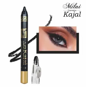 Sifat Mata Milai Kajjal Milai Eyeliner Pencil Waterproof Original - Kosmetik Hitam Alami & Aman untuk Perawatan Harian dan Ibadah