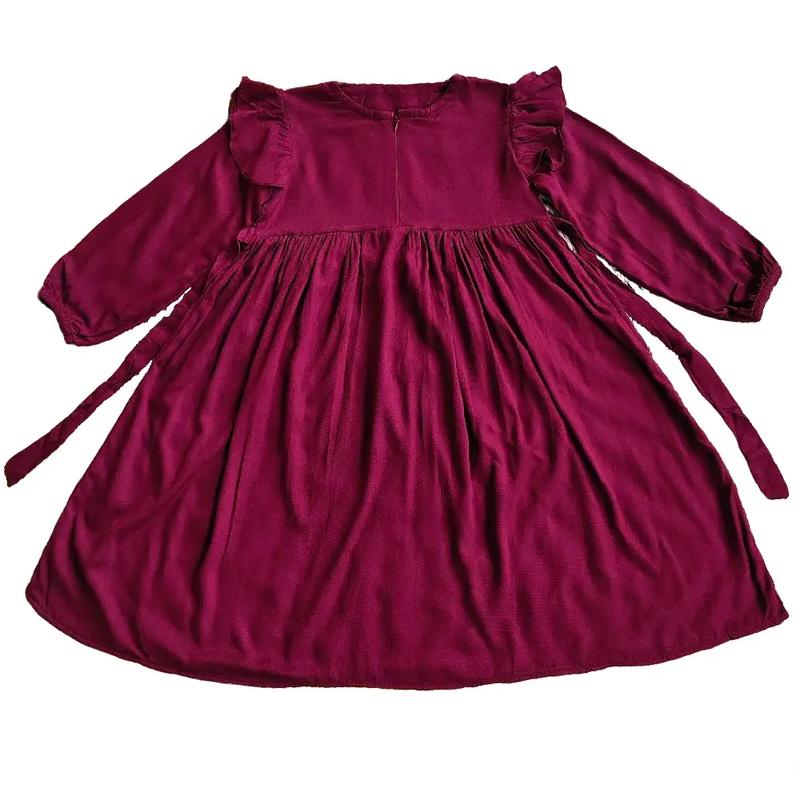 Gamis Anak Hanum Rayon Twill Usia 1-12 Tahun Muslim Dress 1