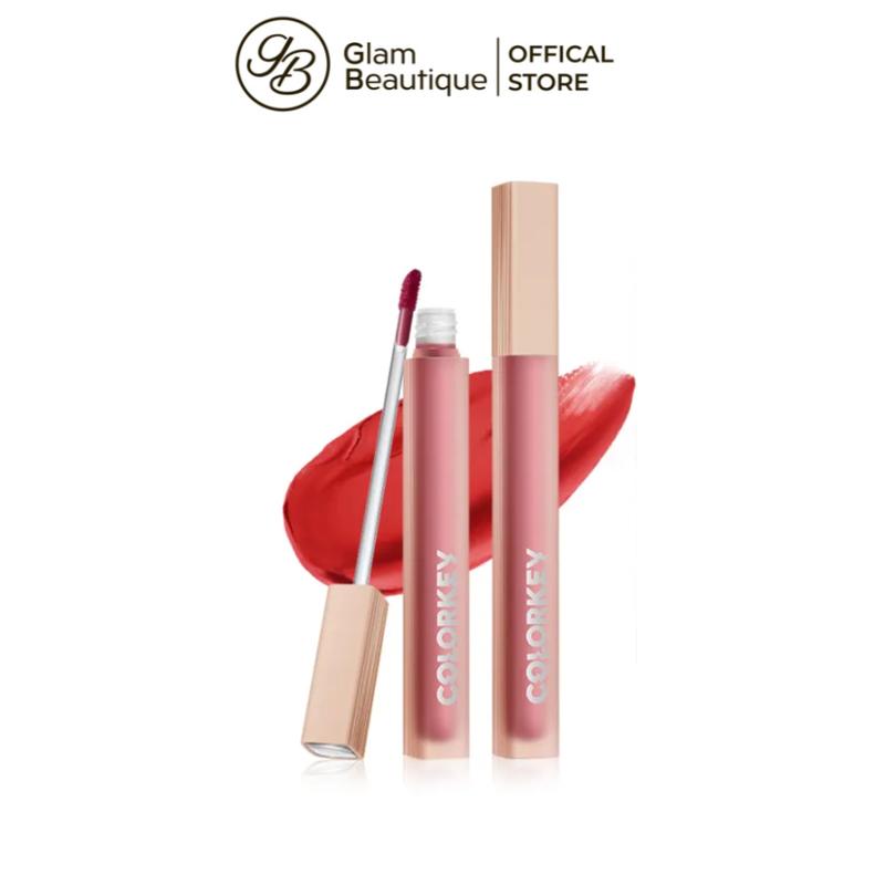 Son Kem Bóng Mịn Lì Colorkey Soft Matte Water Tint 1.8G Glam Beautique