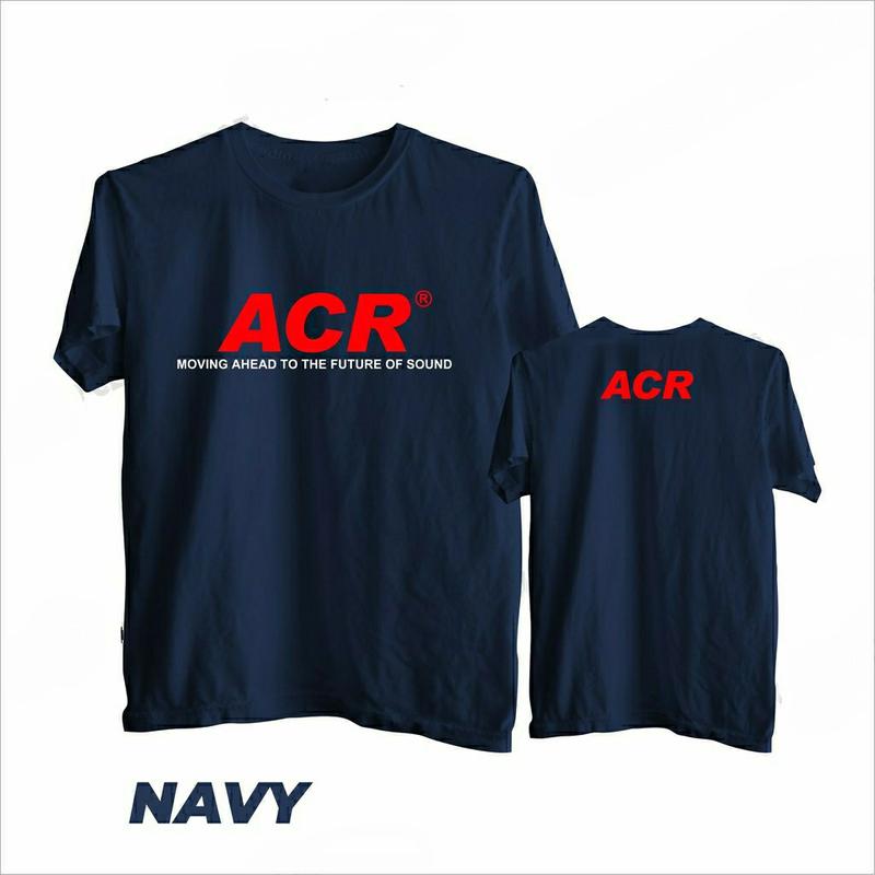 KAOS DISTRO ACR AUDIO SOUND SYSTEM TERLARIS / ATASAN KEREN / BAJU PRIA WANITA MURAH 1