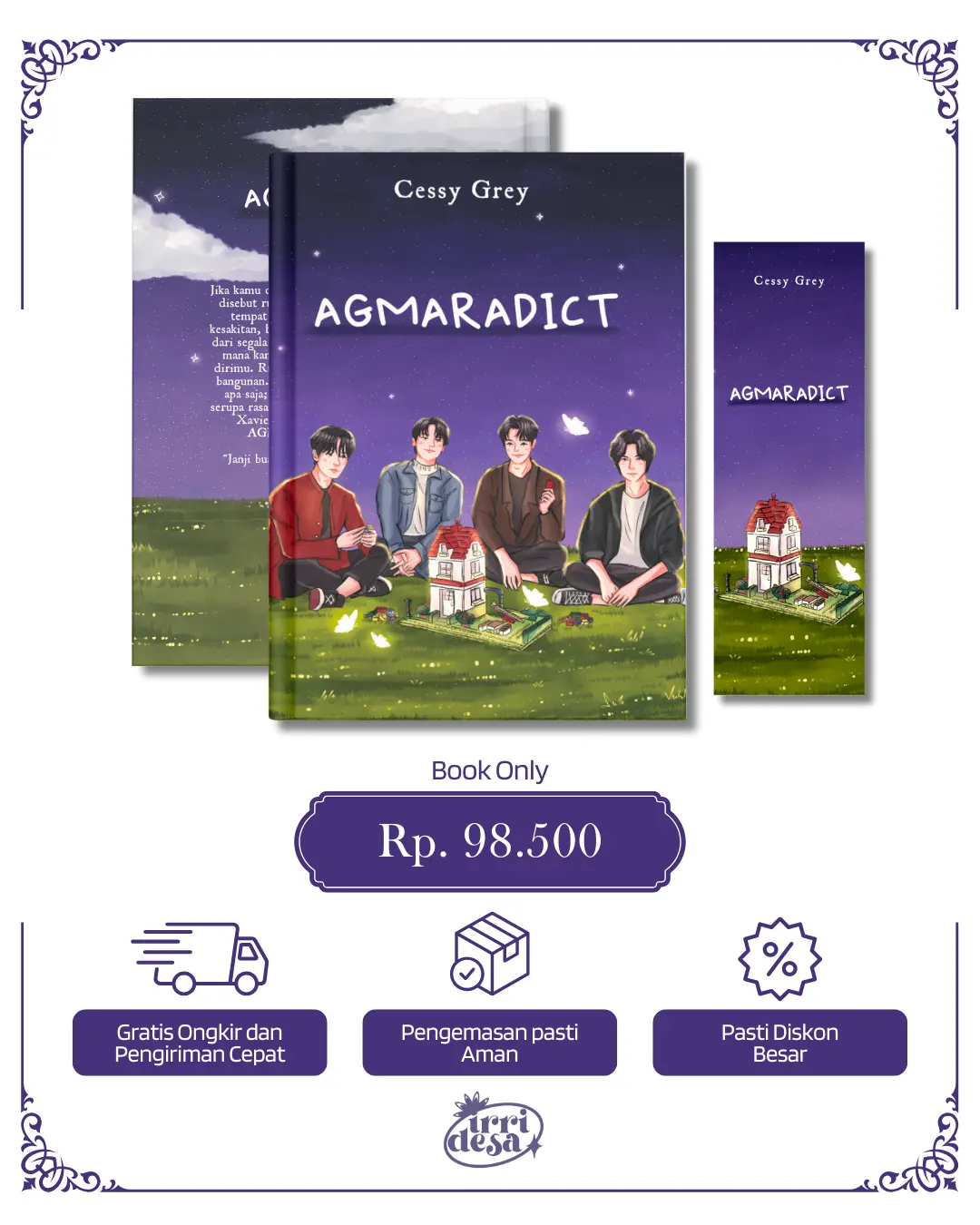 AGMARADICT BY CESSY GREY - NOVEL IRRIDESA