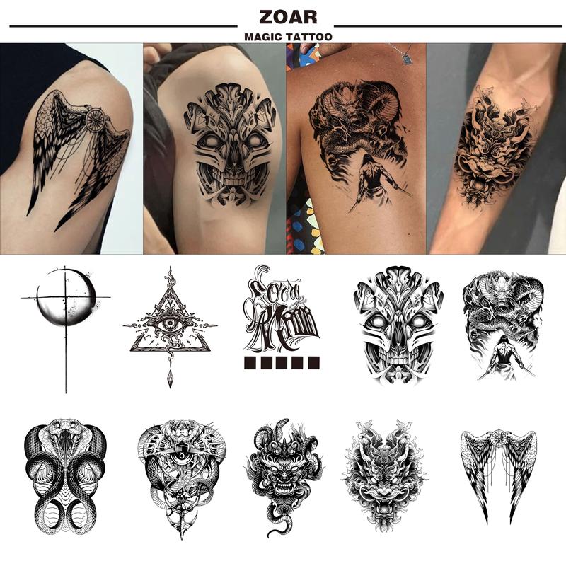 Pagpapadala mula Bulacan Temporary tattoo sticker ZOAR-11【IN - TikTok ...
