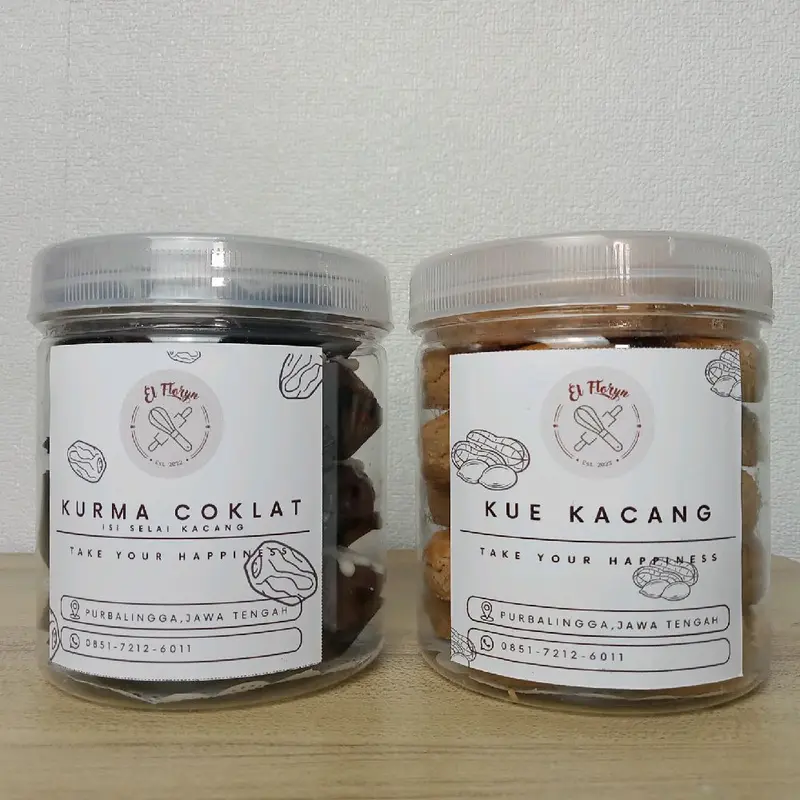 Paket Hemat Bundling 2 Kue Kering Lebaran Kemasan Toples 600ml 8