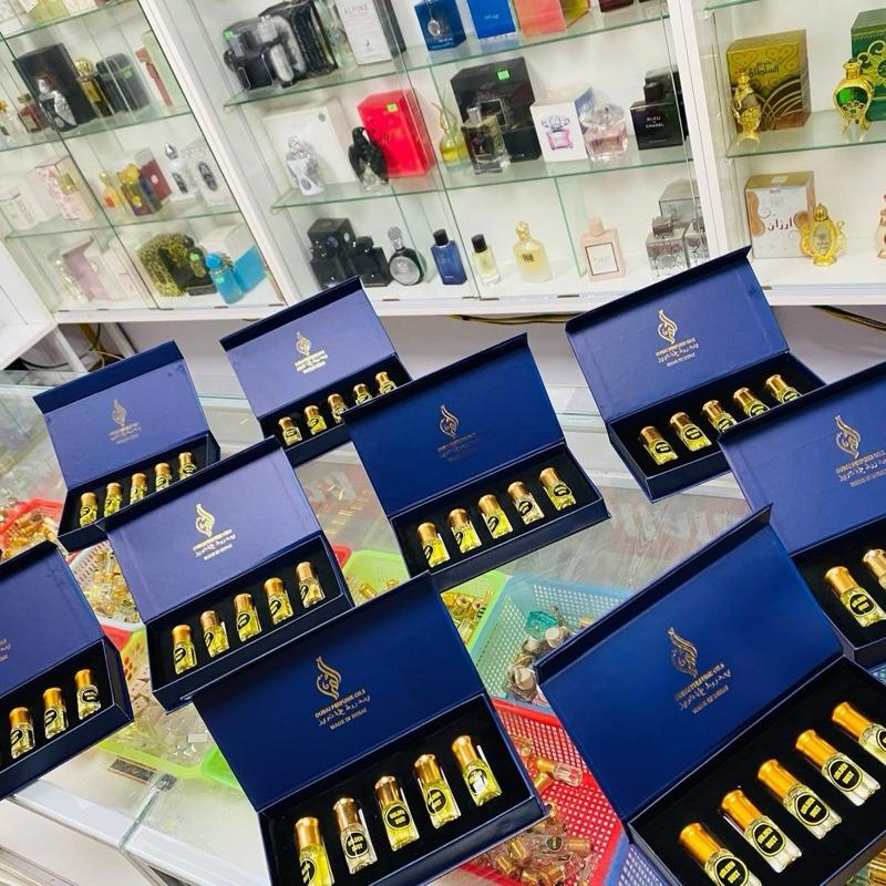 Sét mini 5c tinh dầu nước hoa dubai nam nữ mix theo yêu cầu khách