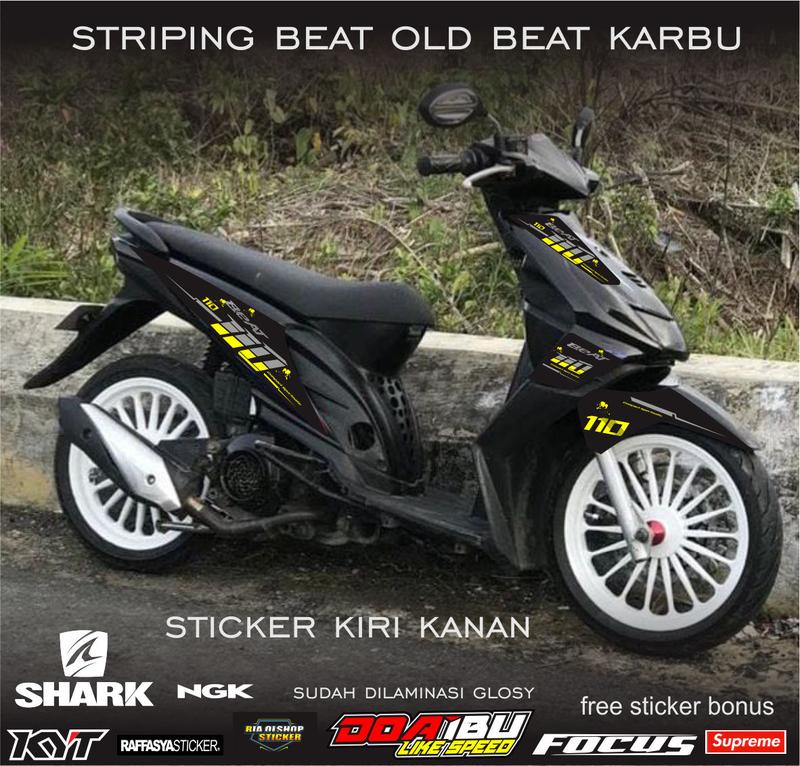 Product Introduction of stripng variasi beat old/ beat karbu110 terbaru simple 1