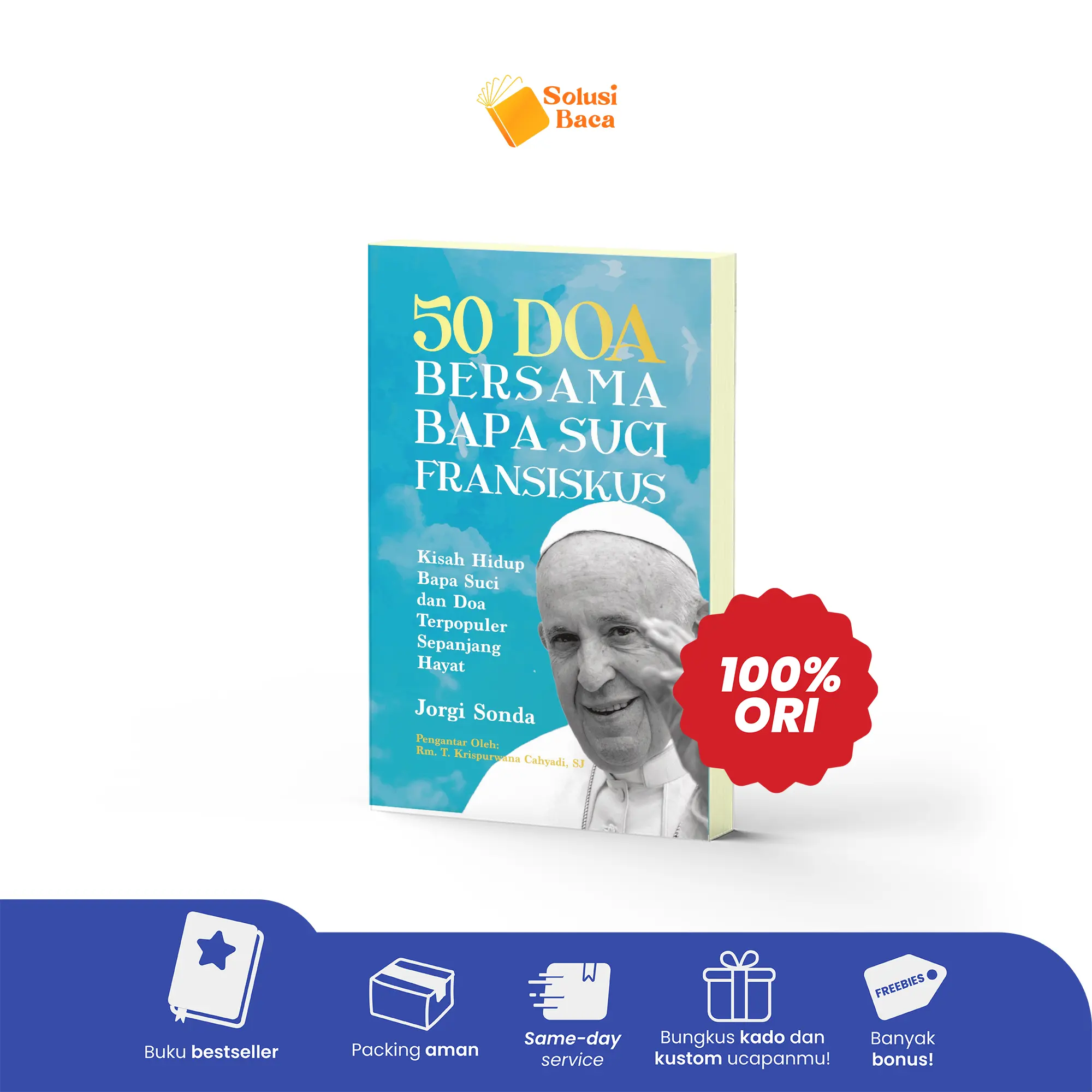 Buku 50 Doa Bapa Suci Fransiskus | Terang Sejati