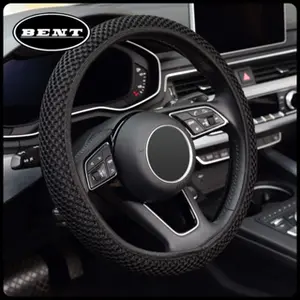 Sarung Setir Mobil / Cover Setir Mobil Universal Kapas Bahan Elastis 37-39CM