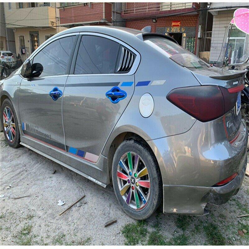 Product Introduction of 2PCS ABS Carbon Fiber Style Car Rear Vent Window Side Shutter Scoop Louver Cover Trim StickerFor Kia K3 Forte 2013 2014 2015 2016 2017 2018 39