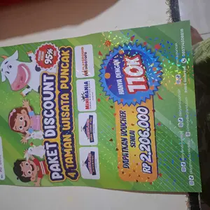 Cimory Dairyland Brosur Majalah Fisik Wisata 4 Taman Wisata Puncak (Hijau) - Hemat 95%!