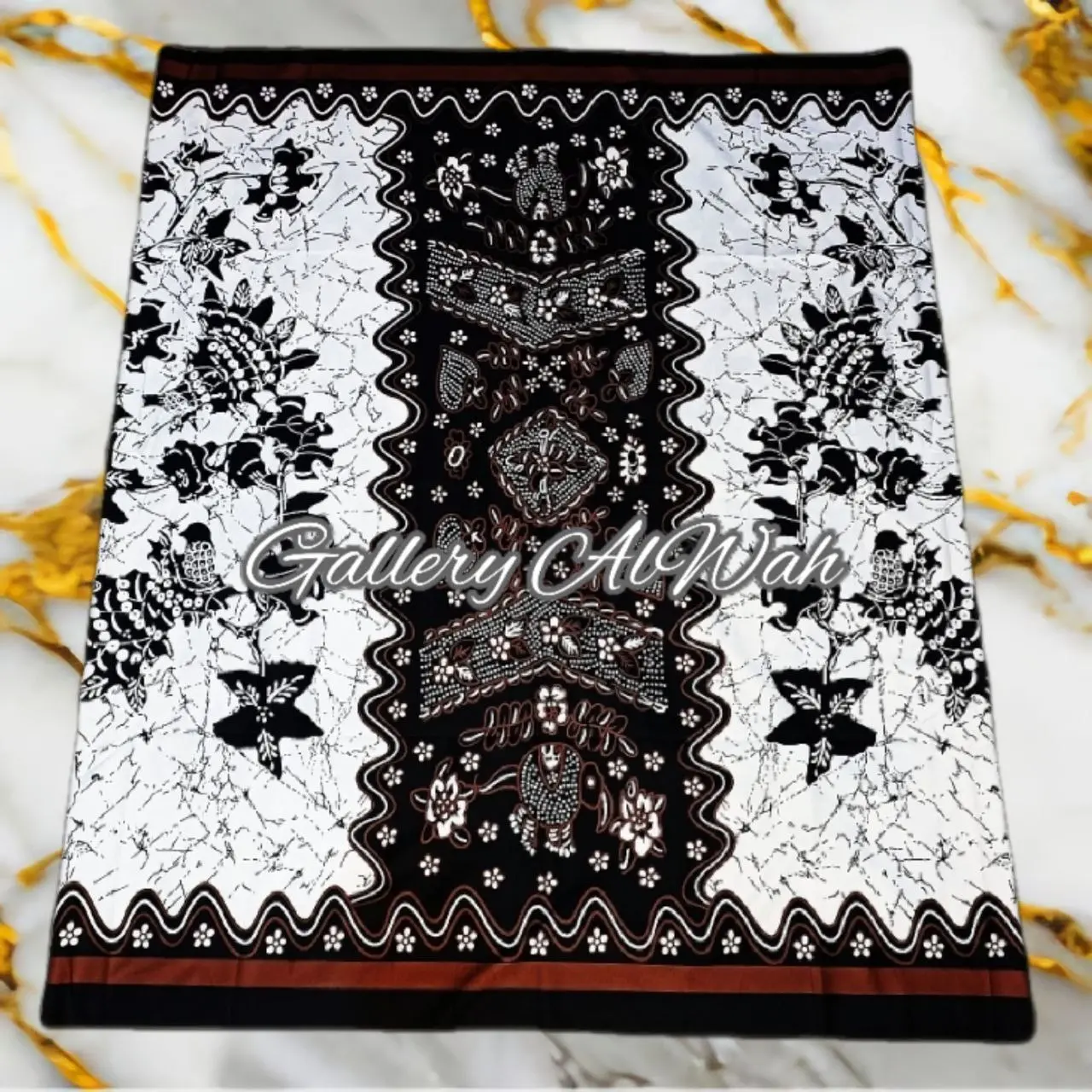 Terlaris Sarung Batik Motif Laseman Bahan Semi Katun Hitam Tembus Bolak-Balik Bebas Pilih Motif Sarung Santri Muslim Kekinian