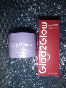 Product Review of glad2glow paket aha bha intensive peeling solution from r**n 0