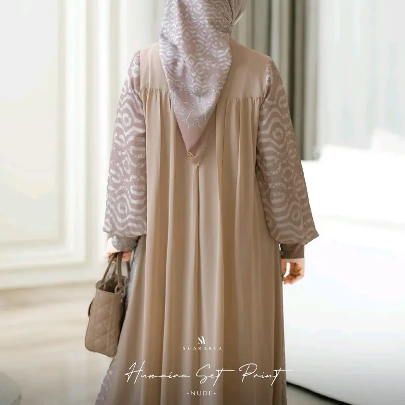 Humaira Set Print (Set Scarf) by shArarea 3