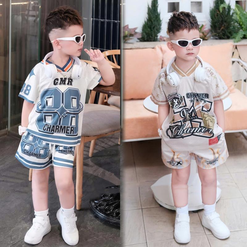 ( COMBO 2-3 BỘ) SET bộ quần áo thể thao phong cách boy phố  dành cho bé trai,  bé gái size từ 9-44kg. chất liệu vải thông hơi thoáng khí phù hợp bé mặc trong mùa hè nắng nóng (in tom jelly)