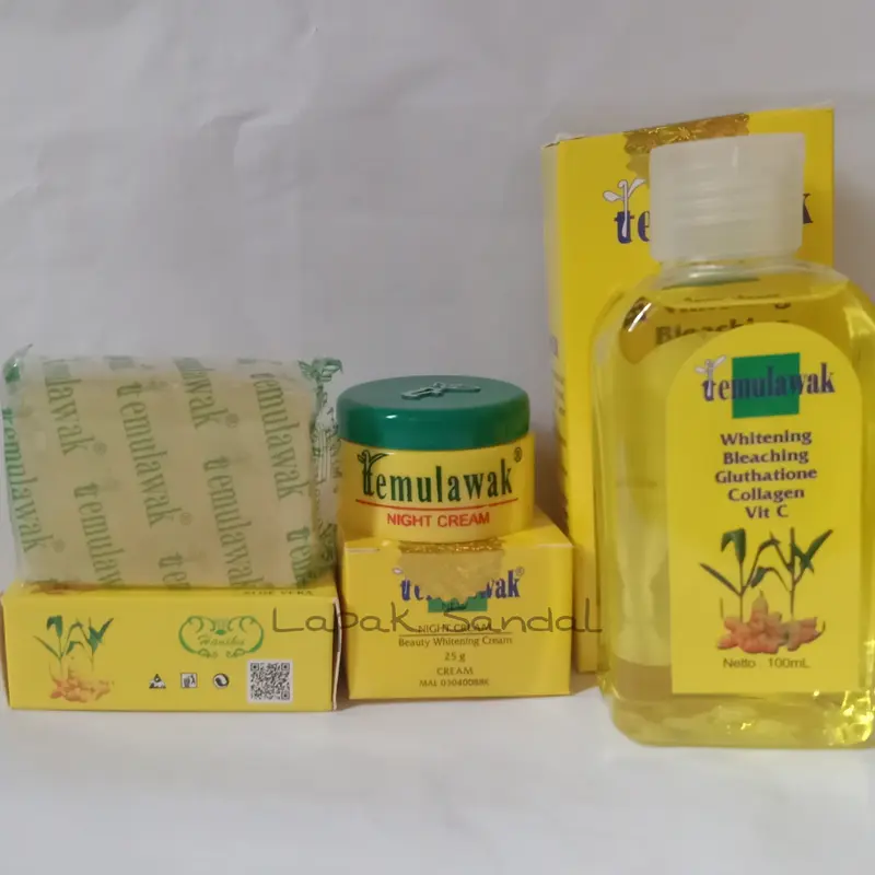 CREAM MALAM TEMULAWAK SABUN DAN TONER ORIGINAL 2