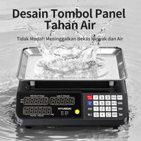 Gambar HYUNDAI Timbangan dapur digital scale eletric timbangan buah jarum 40kg weighing scale electronic - Datar-1 dari hyundai electric Kab. Tangerang 2 Tokopedia